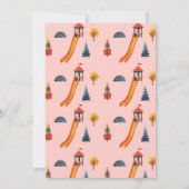 Spielen wir Geburtstagsfeier Einladung (Rückseite)