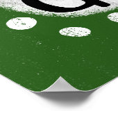 Spielen wir Golf Poster Wall Art (Ecke)