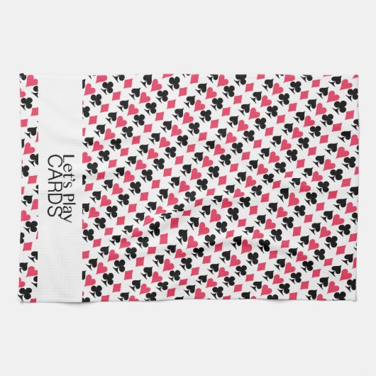 Spielen wir Karten Küchentücher (Horizontal)