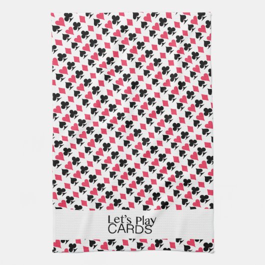 Spielen wir Karten Küchentücher (Vertikal)