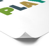 Spielen wir. Kinder Poster & Prints (Ecke)