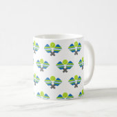 Spielen wir Pickleball! Kaffeetasse (VorderseiteRechts)