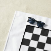 Spielen wir Spielhandtuch - Schachbretter Strandtuch (Beispiel)