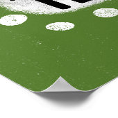 Spielen wir Tennis Poster Wall Art (Ecke)