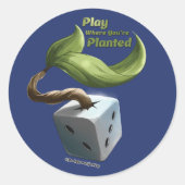 Spielen, wo du gestapelte Aufkleber bist (Vorderseite)