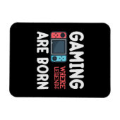 Spielen, wo Legenden geboren sind Magnet (Horizontal)