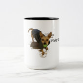 Spielen? Zweifarbige Tasse (Mittel)