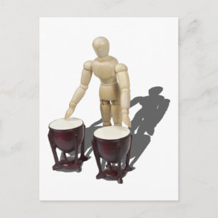 SpielenBongoTrommeln121210 Postkarte