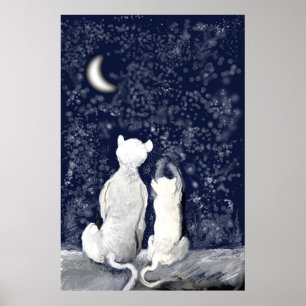 "Spielend mit Sternen " Poster