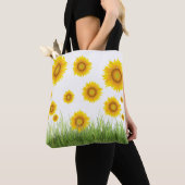 Spielend Sonnenblumenmuster Tasche (Von Nahem)