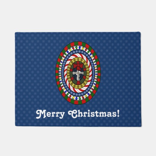 Spielend Weihnachts-Doormat Fußmatte (Vorderseite)