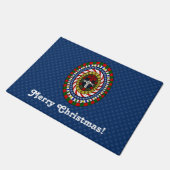 Spielend Weihnachts-Doormat Fußmatte (Schrägansicht)