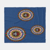 Spielend Weihnachts Fleece Blanket (Vorderseite (Horizontal))