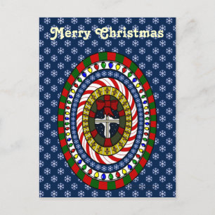 Spielend Weihnachts-Postkarte Feiertagspostkarte