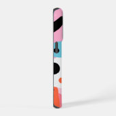 Spielende Bio Formen| Monogramm iPhone Hülle (Rechte Seite)