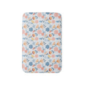 Spielende Blumenmuster Bath Mat Badematte (Vorderseite Vertikal)