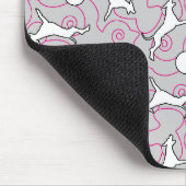 Spielende Deutsche Doggen Mousepad (Ecke)