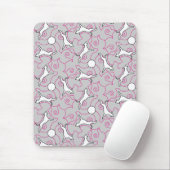 Spielende Deutsche Doggen Mousepad (Mit Mouse)