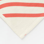 Spielende Fantasietiere auf weiß Fleecedecke (Ecke)