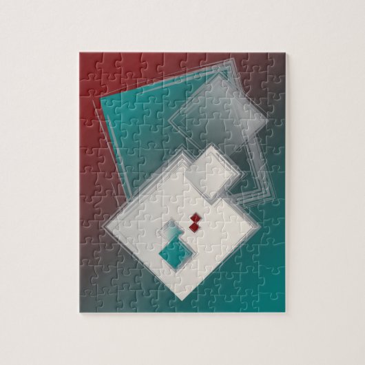 Spielende Fibonacci-Quadrate Puzzle (Vertikal)