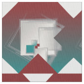Spielende Fibonacci-Quadrate Stoff (Nahaufnahme)