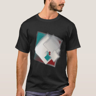 Spielende Fibonacci-Quadrate T-Shirt