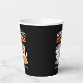 Spielende Hunde mit Blume Kronen - Fun Spring Them Pappbecher (Links)