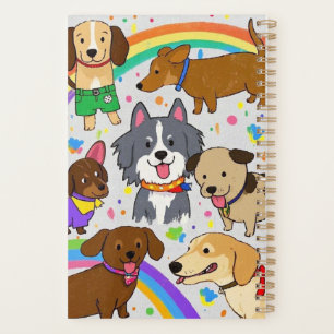 Spielende Hunde Welpen Planer
