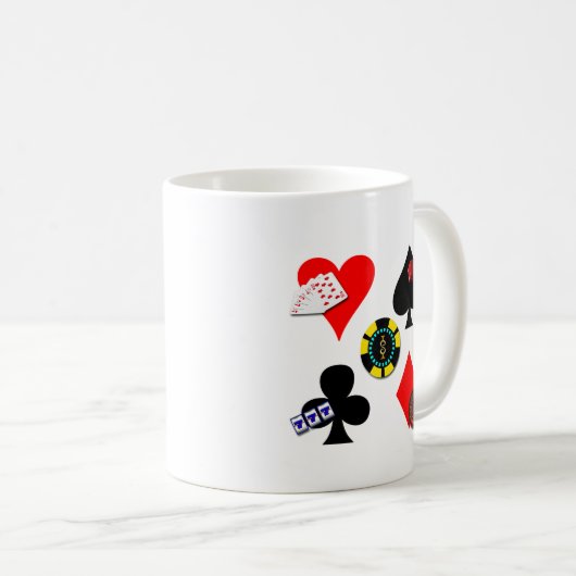 SPIELENDE IKONEN KAFFEETASSE (VorderseiteRechts)