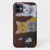 Spielende Kätzchen Case-Mate iPhone Hülle (Rückseite)