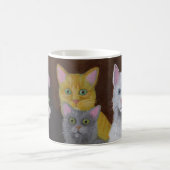 Spielende Kätzchen Kaffeetasse (Mittel)