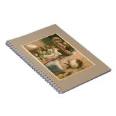 Spielende Kätzchen Notizblock (Rechte Seite)