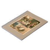 Spielende Kätzchen Notizblock (Linke Seite)