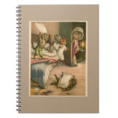 Spielende Kätzchen Notizblock (Vorderseite)