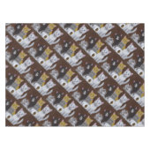 Spielende Kätzchen Tischdecke (Vorderseite (Horizontal))