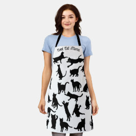 Spielende Katzen, Katze Mama Personalisiert Katzen Schürze