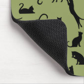 Spielende Katzen-Mauspad Mousepad (Ecke)