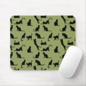Spielende Katzen-Mauspad Mousepad (Mit Mouse)