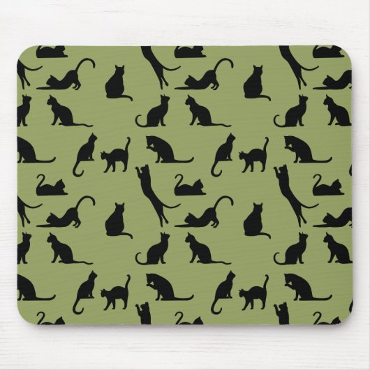 Spielende Katzen-Mauspad Mousepad (Vorne)
