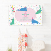 Spielende Katzen Perfekte Geburtstagsfeier Banner (Insitu)