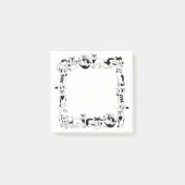 Spielende Katzen Post-it Klebezettel (Vorderseite)