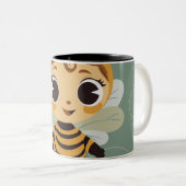 Spielende Keramik für Kinderdesign Tasse (VorderseiteRechts)