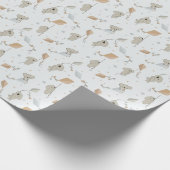Spielende Koalas mit fliegenden Drachen Kind Kinde Geschenkpapier (Ecke)