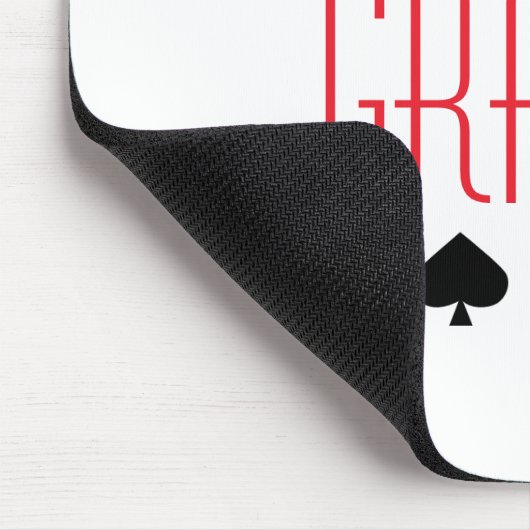 Spielende Oma Mousepad (Ecke)