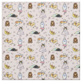 Spielende Spitze rosa Stoff (Muster)