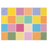 Spielende Springtime-Schachbretter Tischdecke (Vorderseite (Horizontal))