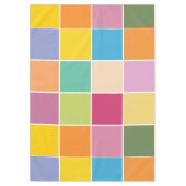 Spielende Springtime-Schachbretter Tischdecke (Vorderseite)