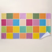 Spielende Springtime Strandtuch (Vorderseite)