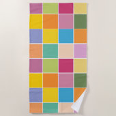 Spielende Springtime Strandtuch (Vorderseite)