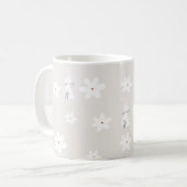 Spielende Tasse von Sonne und Blumen (Vorderseite Links)